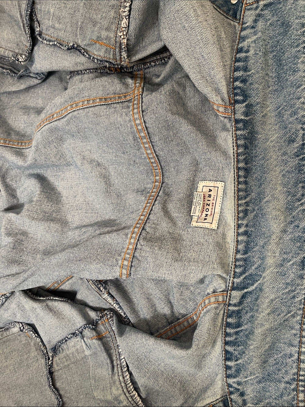 Arizona Jean Company Light Blue Denim Jacket - Picture 10 of 12